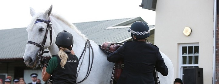 Boris was awarded the PDSA order of merit for his role in the London riots