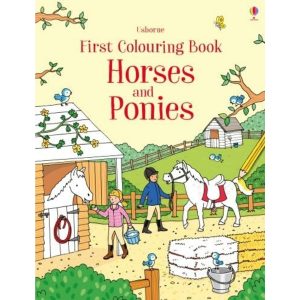 Colouring Book Of Horses & Ponies