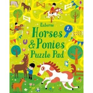 Horse And Pony Puzzle Pad