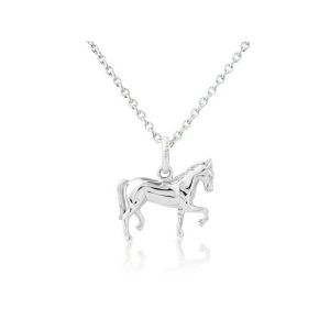 Gemma J Dressage Horse Necklace