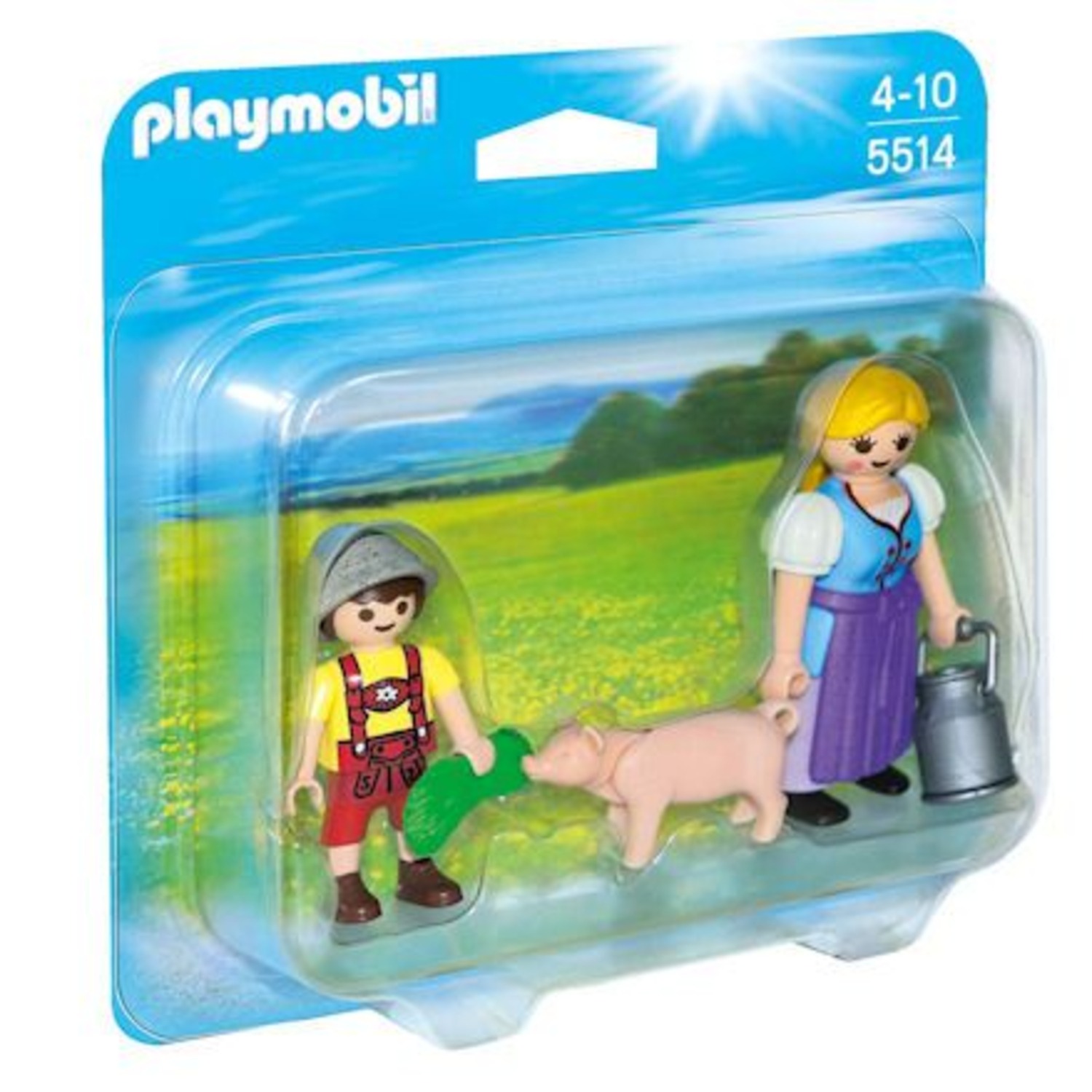 Playmobil Country Woman Boy Encourage Interactive Play