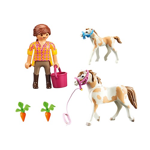 My daughter is 3 and she is in love with horses! : r/Playmobil
