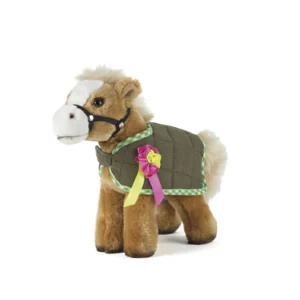Living Nature Horse With Blanket & Rosette