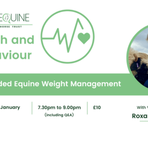 TalkEquine Webinar: Welfare Minded Equine Weight Management