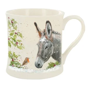 Bree Merryn Donkey And Robin Mug